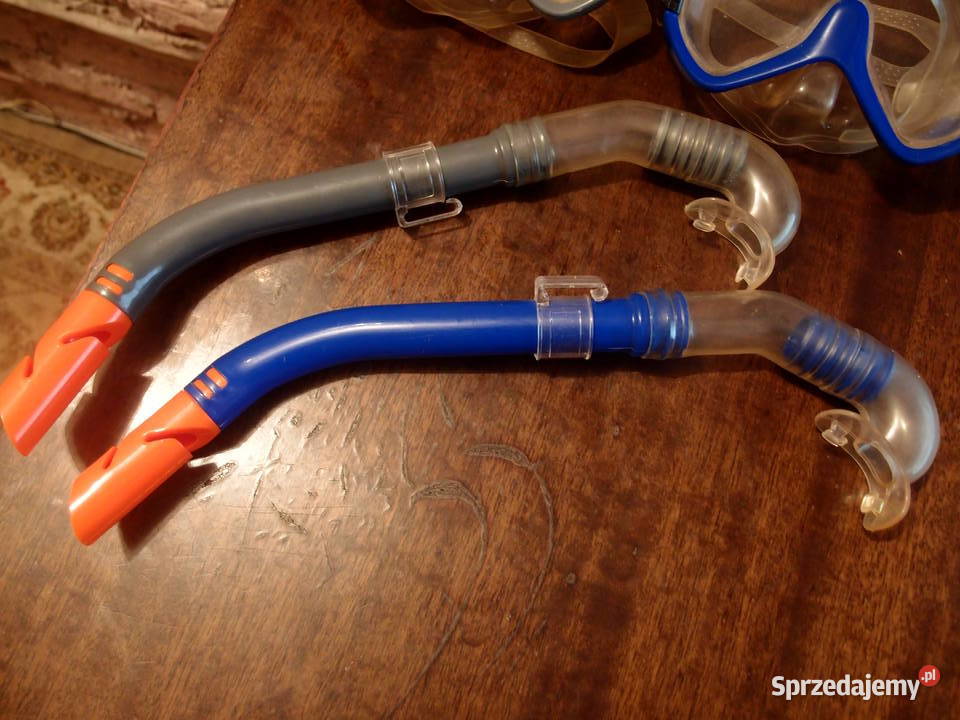 Zestaw do nurkowania dwóch osób maska z rurką