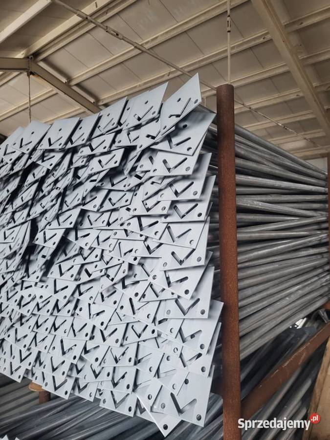 Podpory do ogrodzenia tymczasowego budowlanego małopolskie Gotkowice