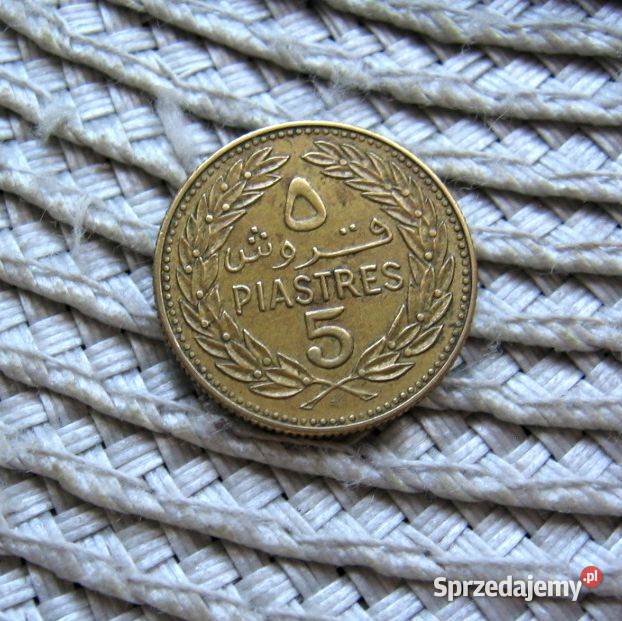 Liban 5 Piastrów 1972r