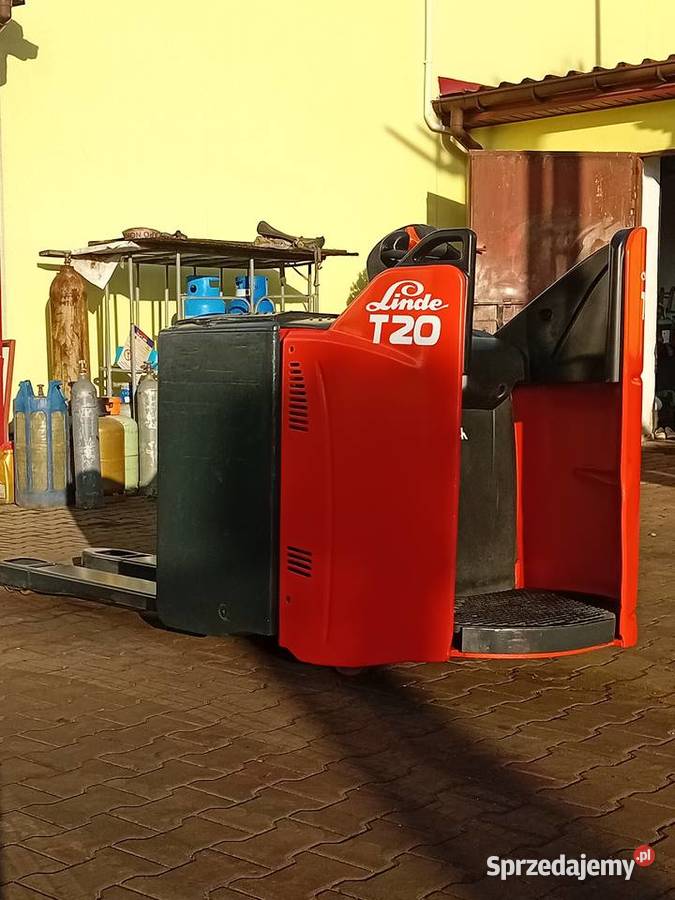 LINDE T20 WÓZEK PALETOWY RYDWAN PALECIAK Magazynowanie Wodziczna