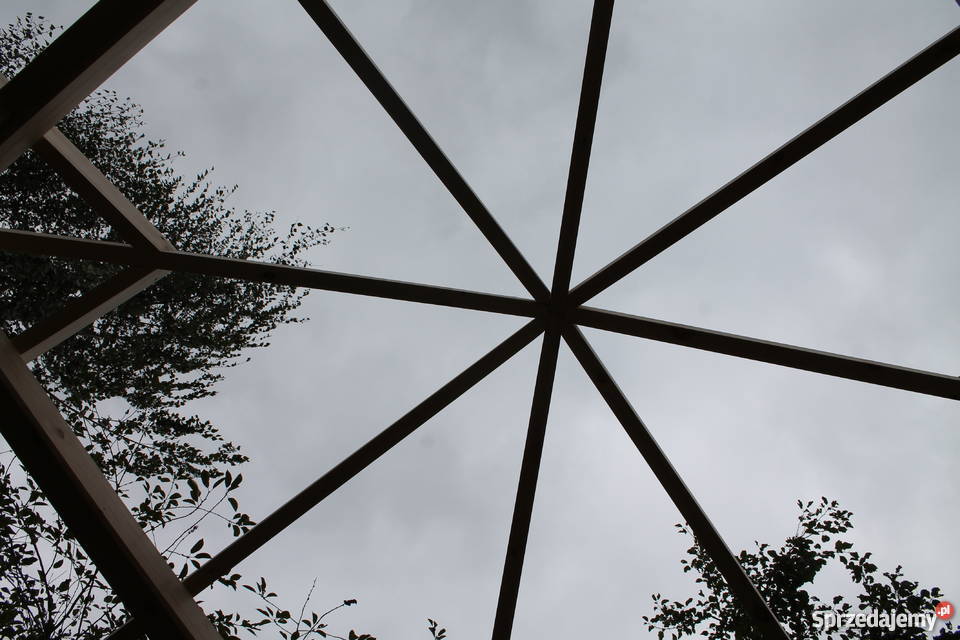 Altana KONSTRUKCJA ALTANY 34x34m Altanka Pergola Łuków