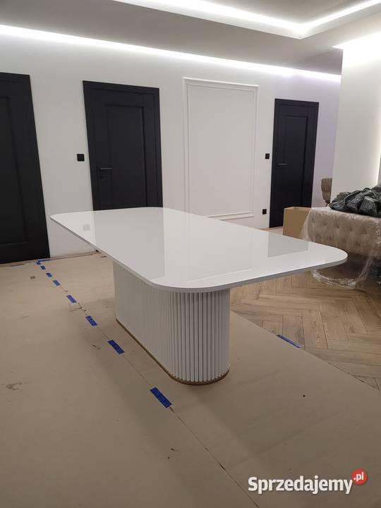 STÓŁ FUNDIO lamel półwałek AKANT Meble 200cm Meble małopolskie Gierałtowiczki