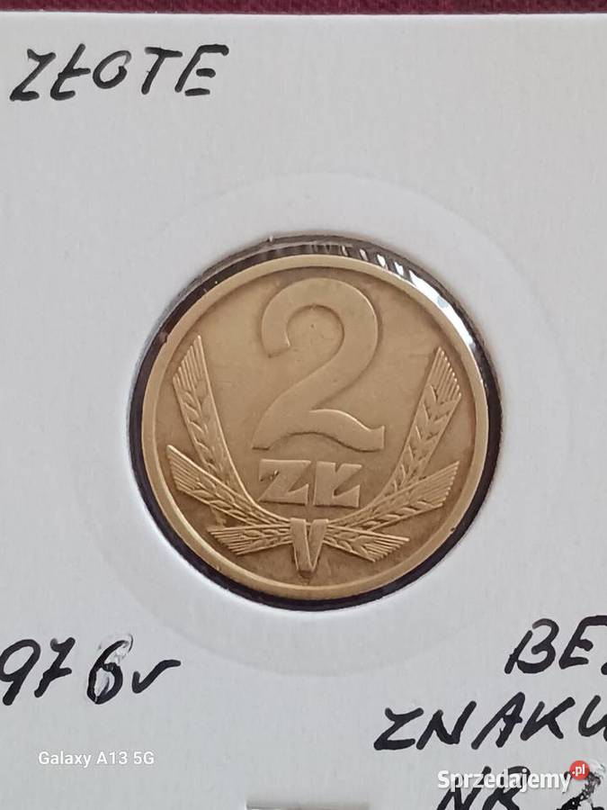 2 złote 1976 r 2 wielkopolskie Konin