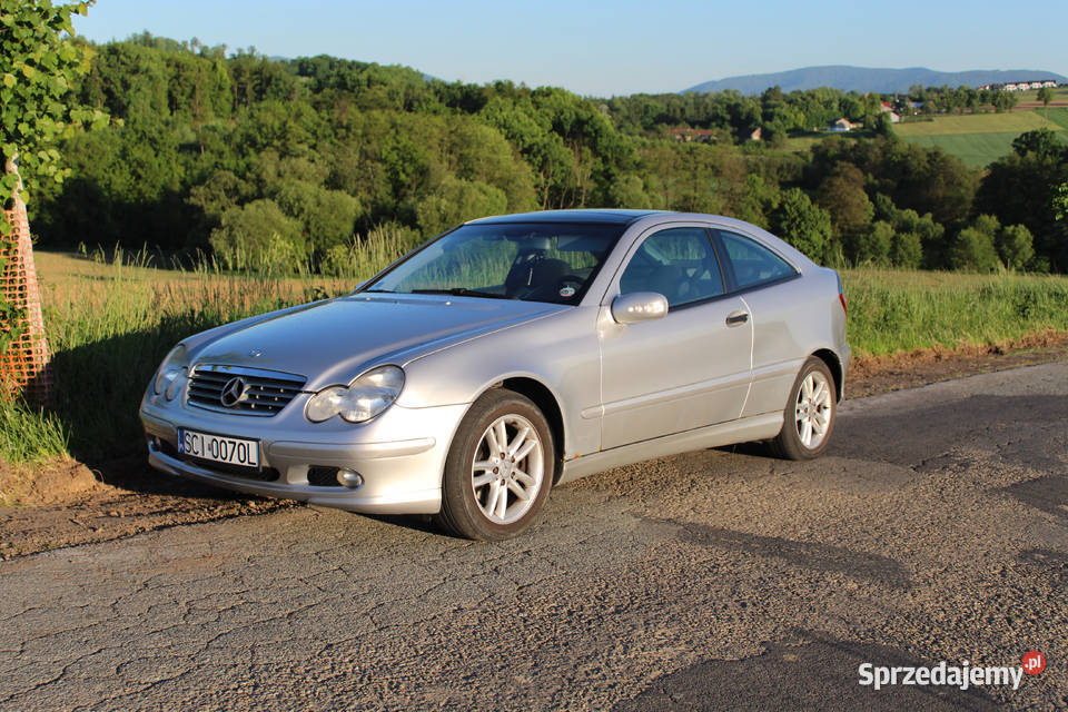 MERCEDES C 230 coupe 2003 230 śląskie Skoczów