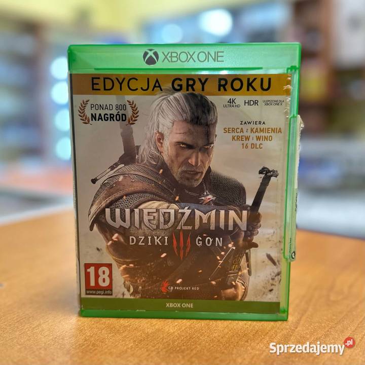 Gra na Xbox One Wiedźmiń 3 Dziki Gon Gry na konsole Elbląg