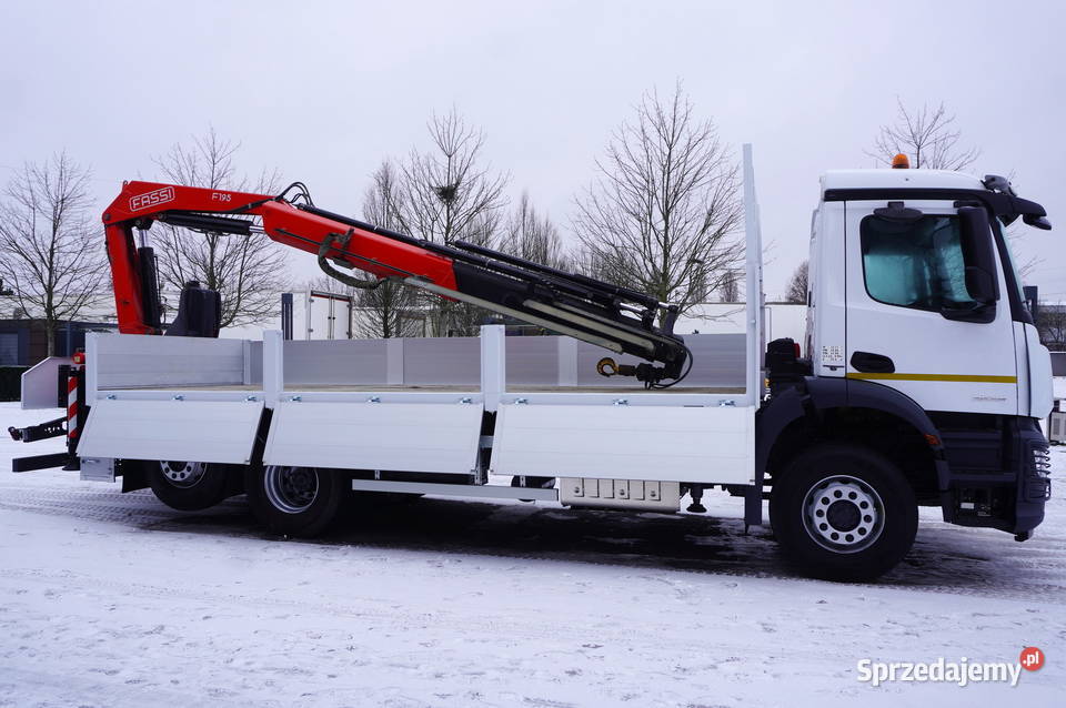 MercedesBenz Arocs 2536 6x2 E6 Fassi F195A023 serwisowany w ASO Kraków