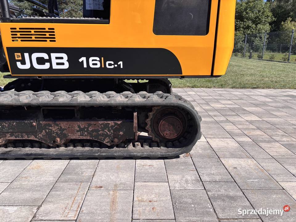 Minikoparka JCB 16c1 kujawsko-pomorskie Głogowo sprzedam
