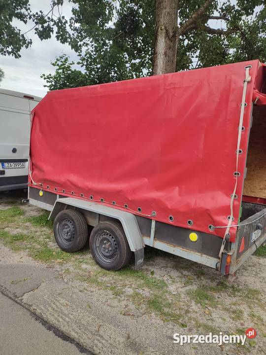 Przyczepka samochodowa dwuosiowa DMC 2600 lubelskie Podlesie Małe