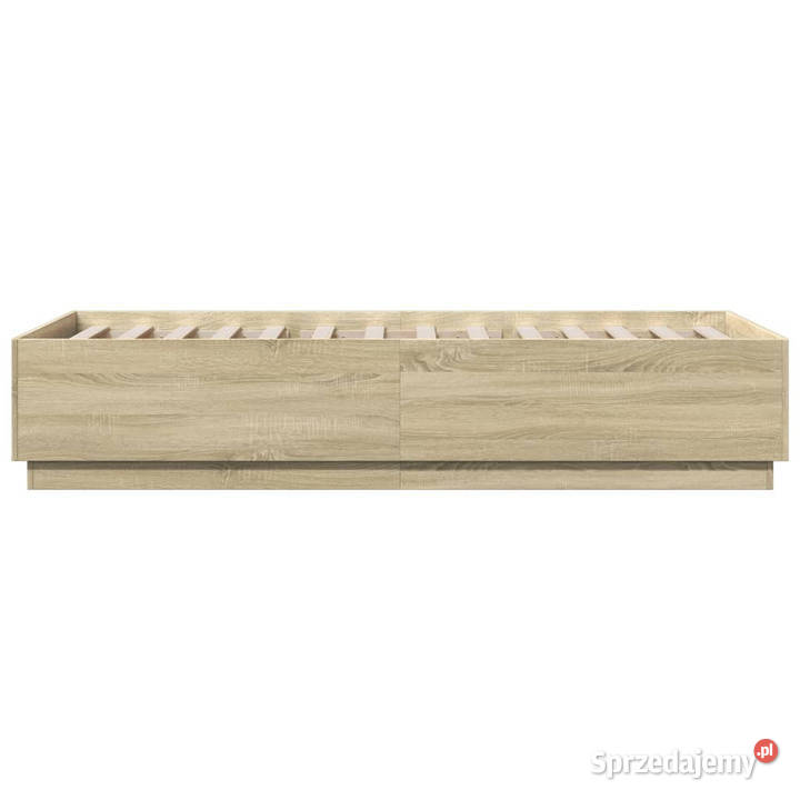 Rama łóżka z LED dąb sonoma 100x200 WM3209627 Warszawa