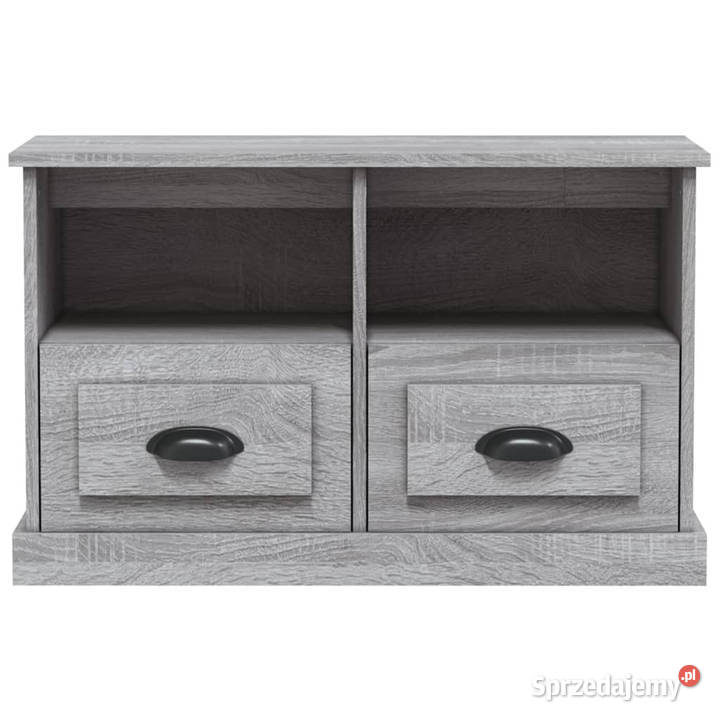 Szafka pod TV szary dąb sonoma 80x35x50 WM816286 Warszawa