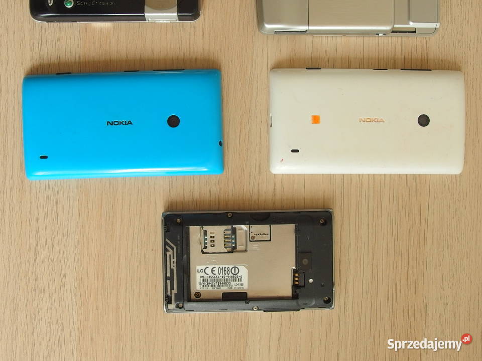 9 sztuk stare retro telefony GSM Mikołów