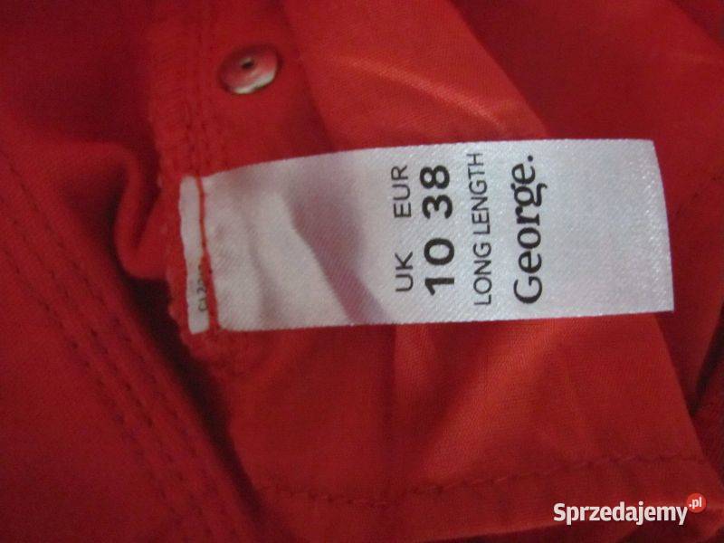 spodnie 38 M SKINNY GRORGE DENIM 105 czerwony Zamość