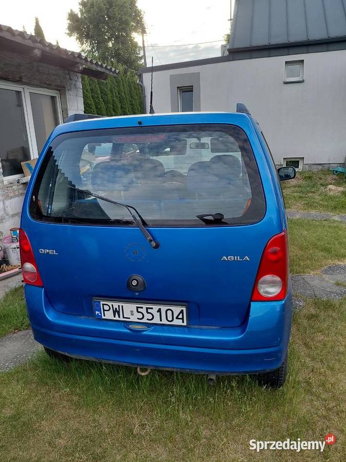 OPEL AGILA 12 klima gaz Tuchorza