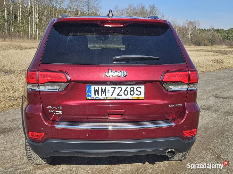 Jeep Grand Cherokee limited 4x4 36 z 2021 74216km Samochody osobowe mazowieckie Okuniew