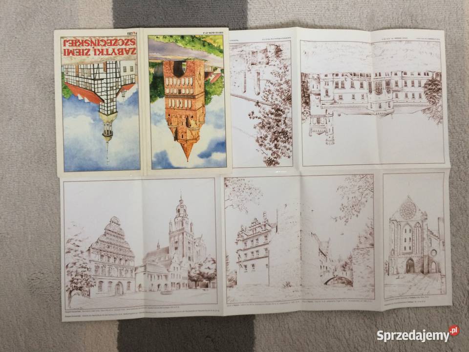 138 Zabytki Ziemi Szczecińskiej Grafika zachodniopomorskie Szczecin