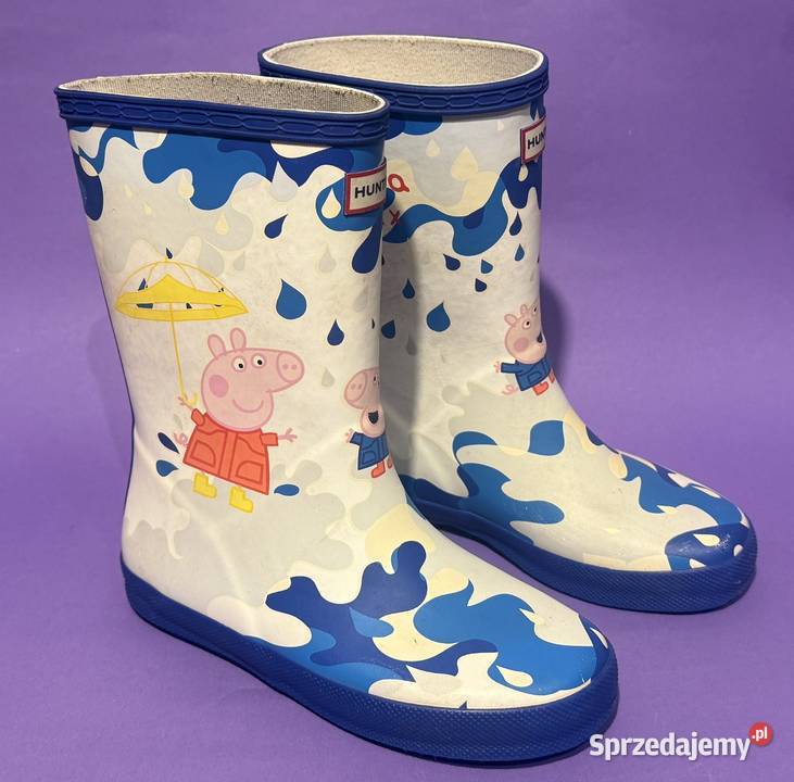 Kalosze Hunter Świnka Peppa rozmiar 31 Żyrardów
