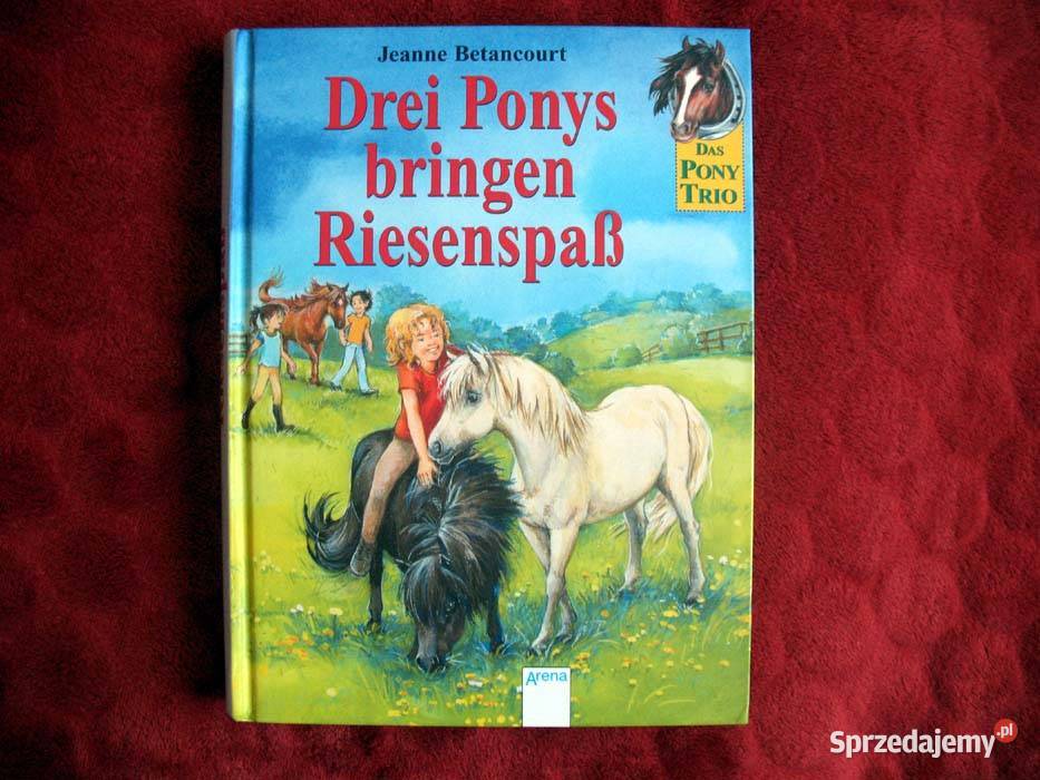 Drei Ponys bringen Riesenspas Jeanne Betancourt Siedlce