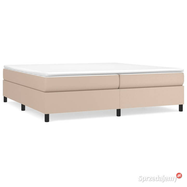 Łóżko kontynentalne z materacem cappuccino 35cm Warszawa sprzedam