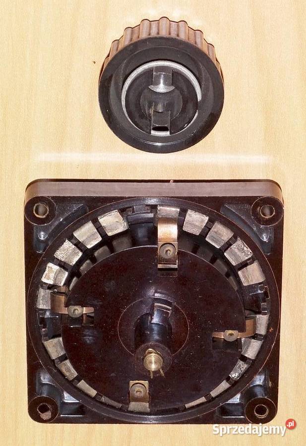 Przełącznik obrotowy 5 pozycyjny 4 sekcyjny 20 A śląskie