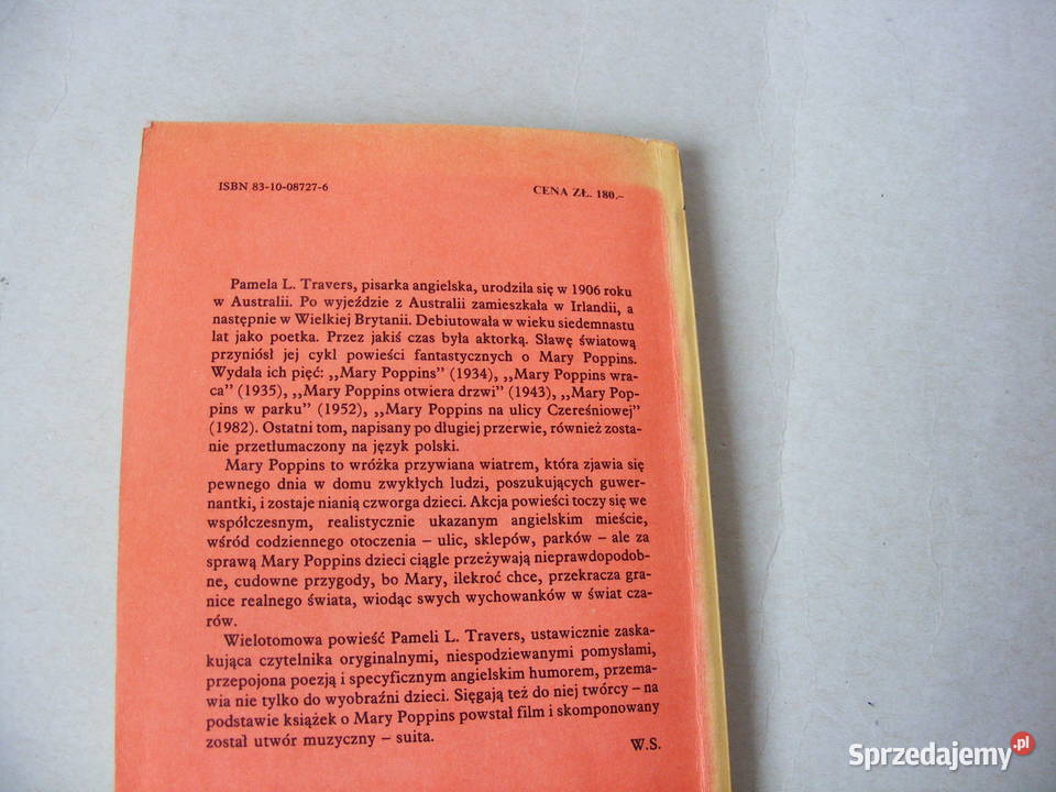 Gapa Mary Poppins Dominika znaczy niedziela Oborniki Śląskie sprzedam