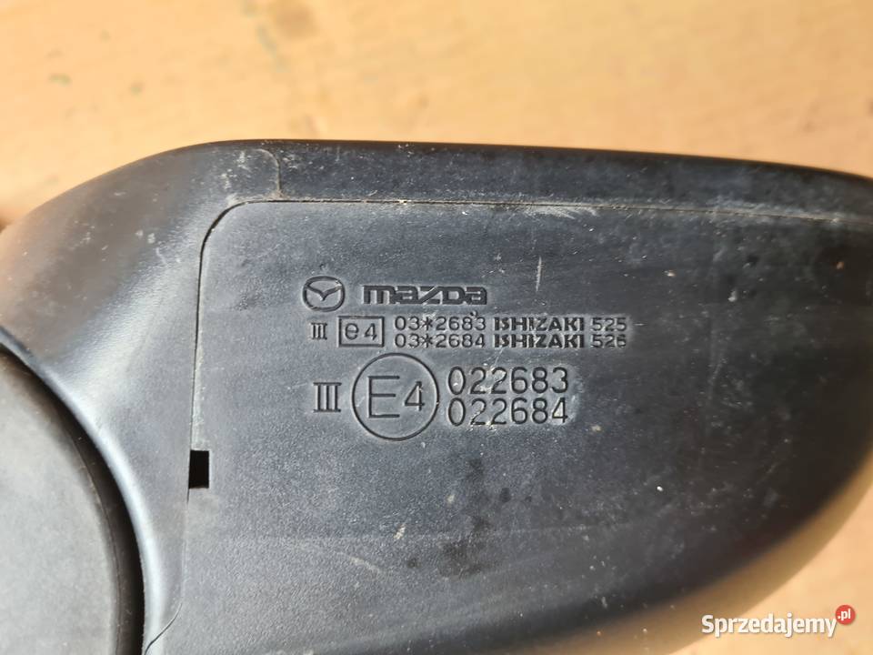 Mazda 6 GH lusterko lustro zewnętrzne 7 pin osobowe Legnica