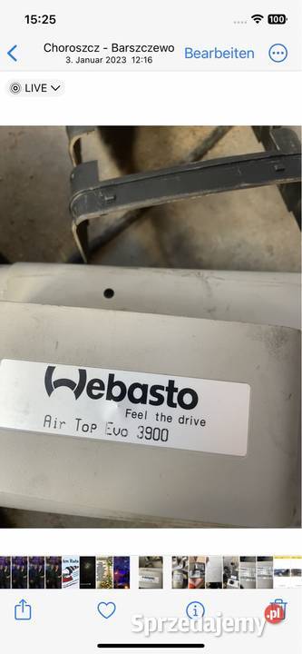 Webasto Ogrzewanie postojowe