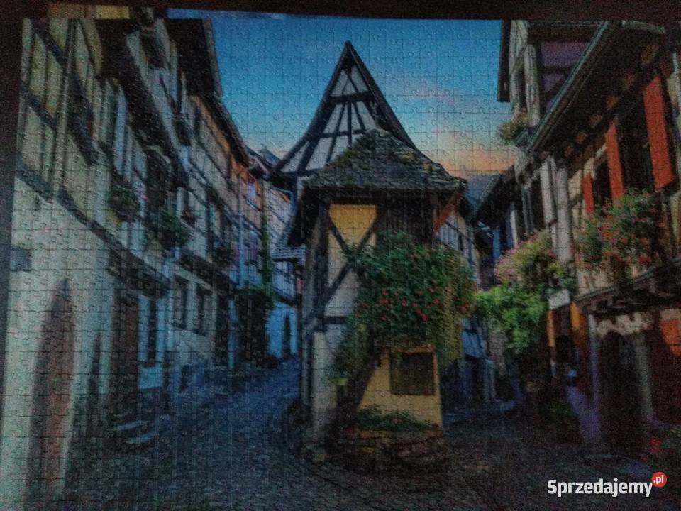 Sprzedam ułożone puzzle 1000 el Puzzle śląskie