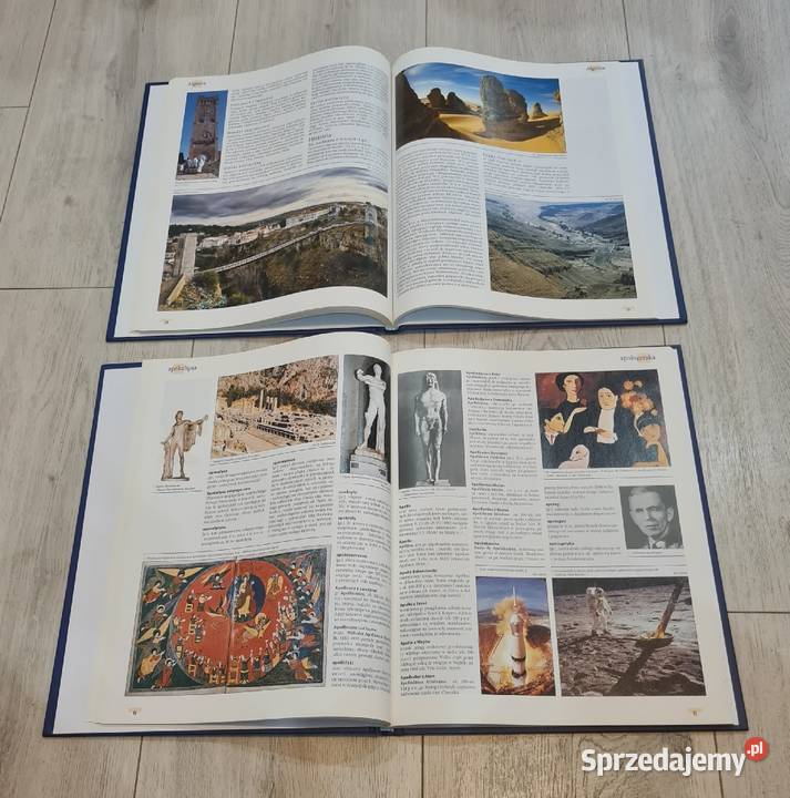 Książka zestaw Encyklopedia powszechna dwa tomy łódzkie
