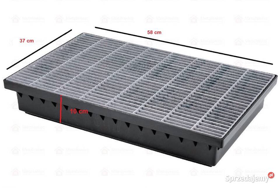 WYCIERACZKA METALOWA 40 X 60 OCYNK ODPŁYW kujawsko-pomorskie