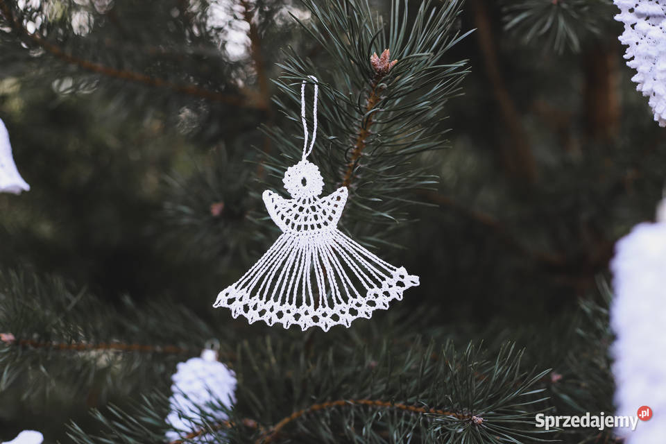 Ozdoby szydełkowe na choinkę Pozostałe Drawsko Pomorskie sprzedam