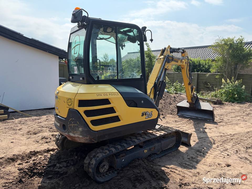Minikoparka Yanmar SV26 2021