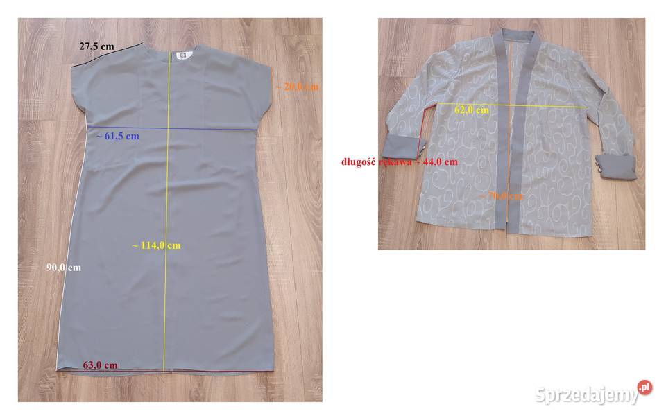 Sukienka damska z narzutką DERNIER CRI podlaskie Hajnówka