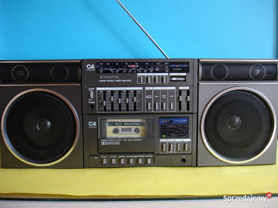 Radiomagnetofon SANYO C4 Zielona Góra