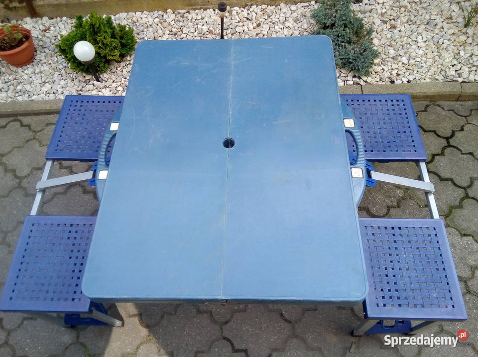 Stolik walizka rozkładany ogrodowy dzieci Ostrów Wielkopolski