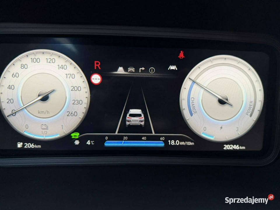 Hyundai Kona EV 100KW NAVI gwarancja I 20172023 ogranicznik prędkości wielkopolskie Zbąszyń