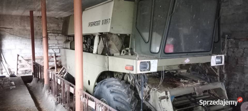 Kombajn Fortschritt E516B nieuszkodzony podlaskie Kruszki