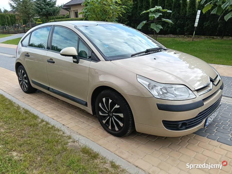 Citroen C4 16 GAZ 2005r Niski przebieg czujnik zmierzchu pomorskie Słupsk