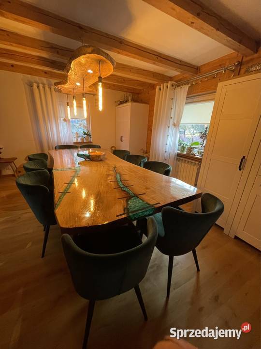 Stół dąb 315x135x7 monolit live edge Przysucha sprzedam