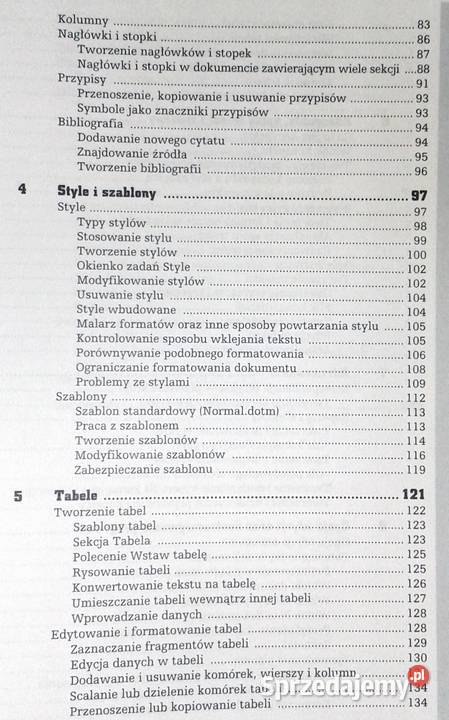 ABC Word 2007 Aleksandra TomaszewskaAdamarek Rok wydania 2007