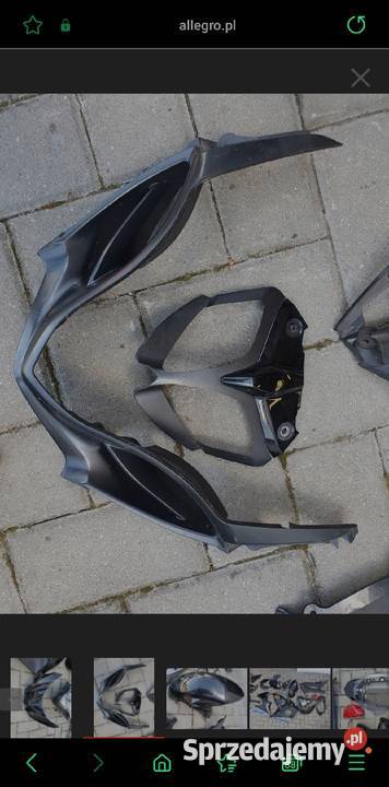 GSX R 1000 lampa błotnik owiewka bok zadupek