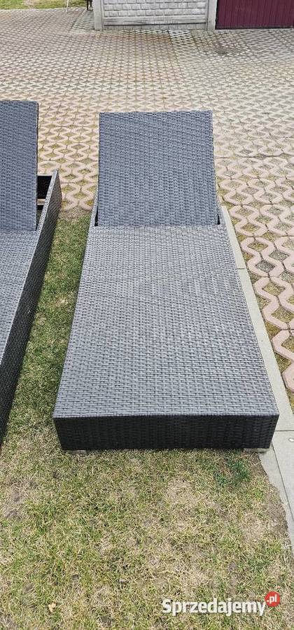 Leżaki ratanowe do ogrodu na taras Leżaki i leżanki Tomaszów Lubelski sprzedam
