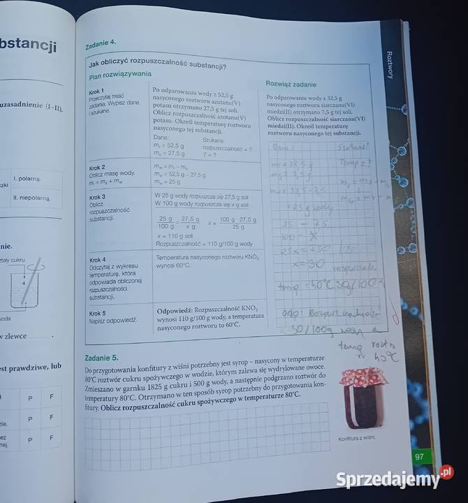 To jest Chemia1 Karty pracy ucznia liceum i Koźminek sprzedam