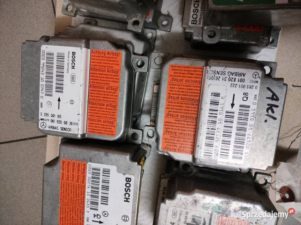 Sterownik sensor poduszek airbag Mercedes wielkopolskie