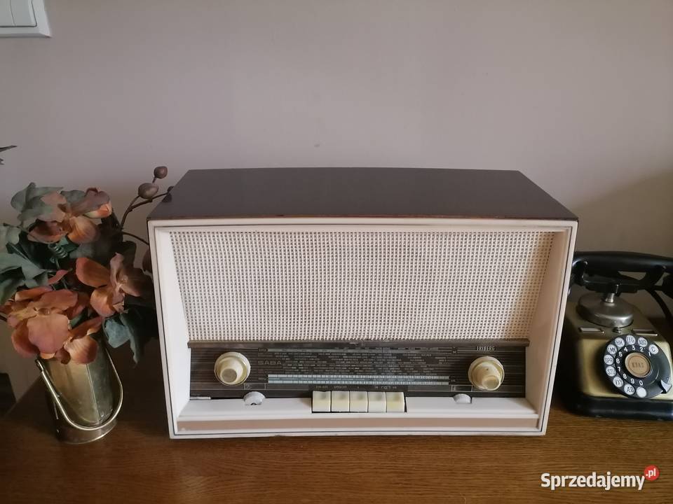 Stare Radio lampowe z lat 60 tych Sprawny