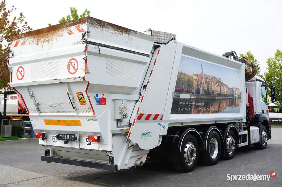 Zabudowa śmieciarka Farid Industrie RCV Kraków