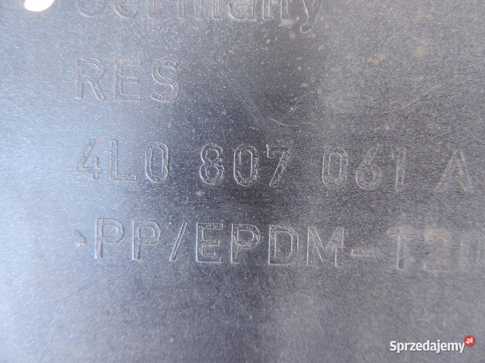 AUDI Q7 4L 4L0 dokładka dyfuzor zderzaka przód