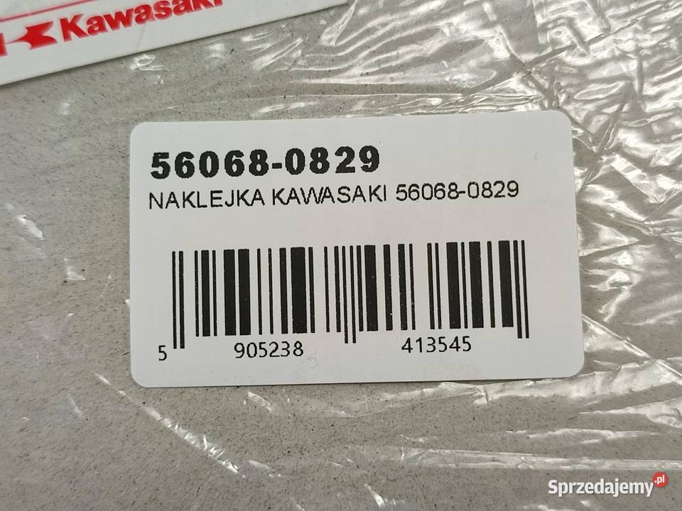 NAKLEJKA NA LEWY BOCZEK KAWASAKI ZX600P8F NINJA lubelskie