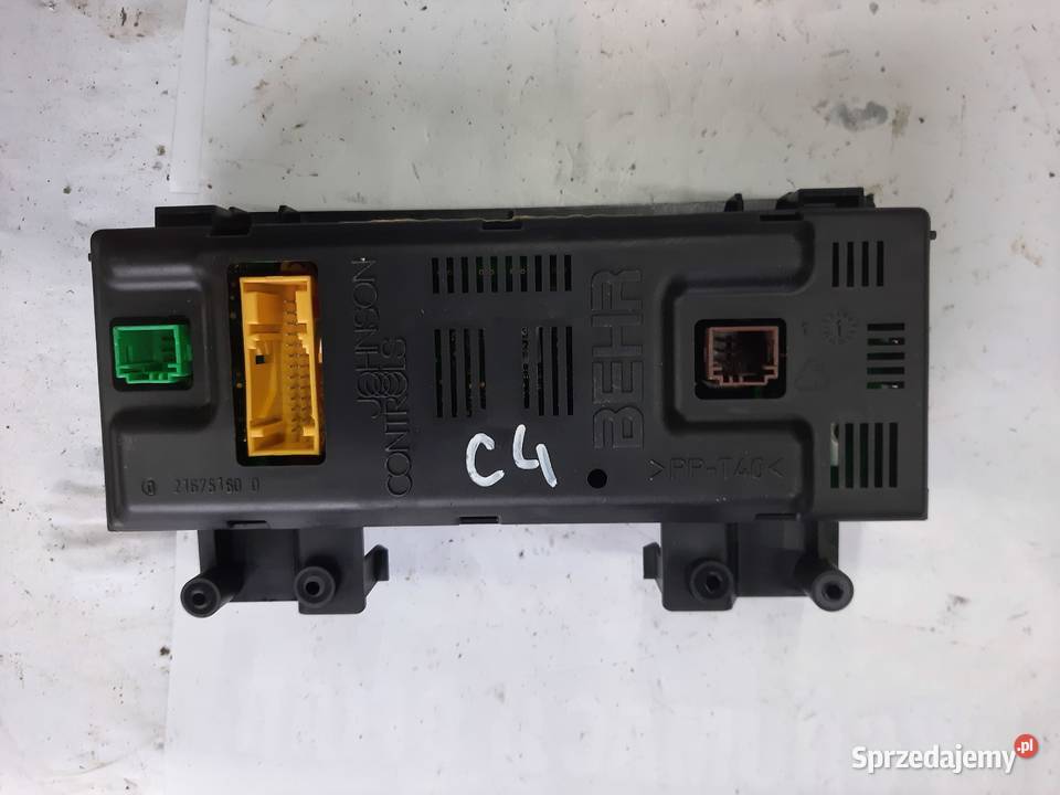 Citroen C4 panel klimatyzacji nawiewu powietrza Ksawerów