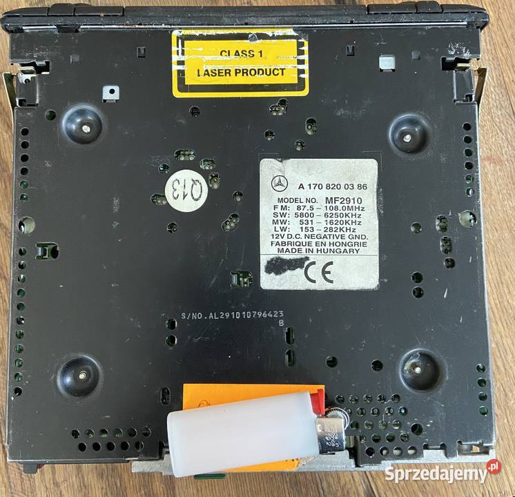 Radio Mercedes Audio 10 CD