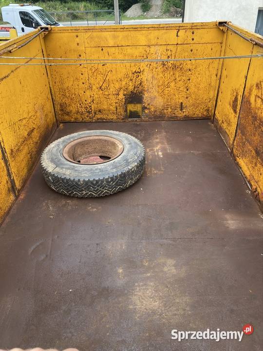 Przyczepa wywrotka jednoosiowa 6ton nieuszkodzony Damianowo sprzedam